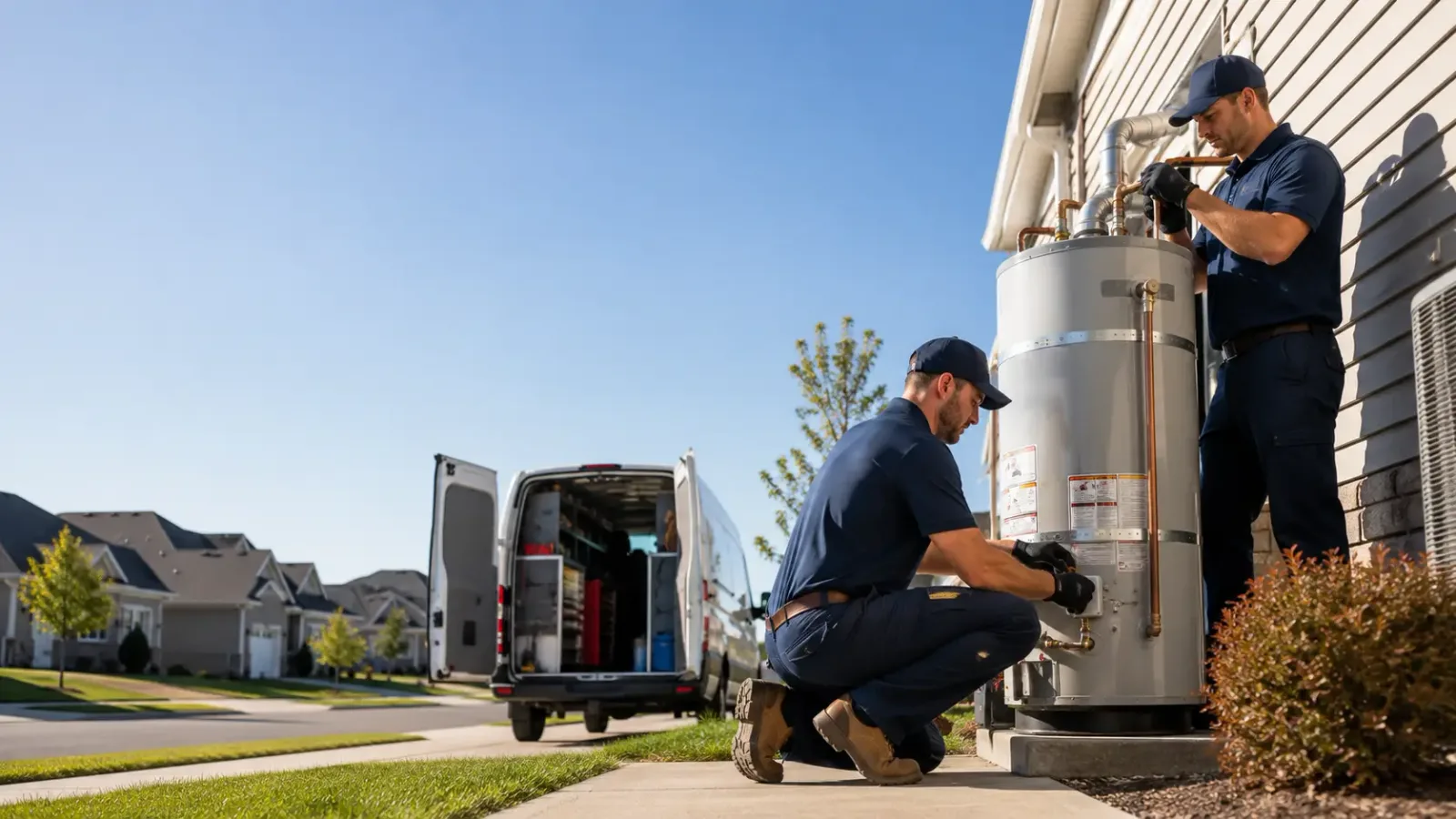 Water Heater Installation in Dover, MN